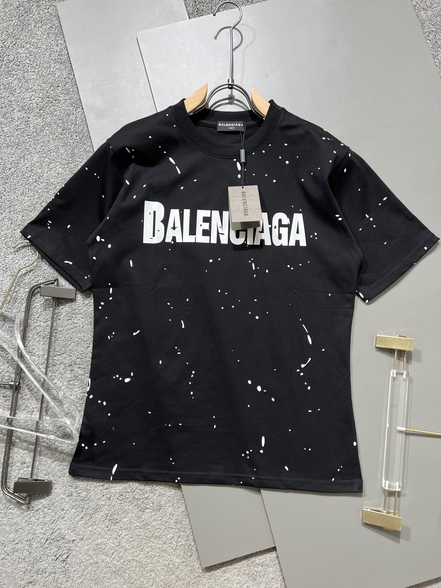 Balenciaga Clothing T-Shirt Spring Collection Fashion Short Sleeve