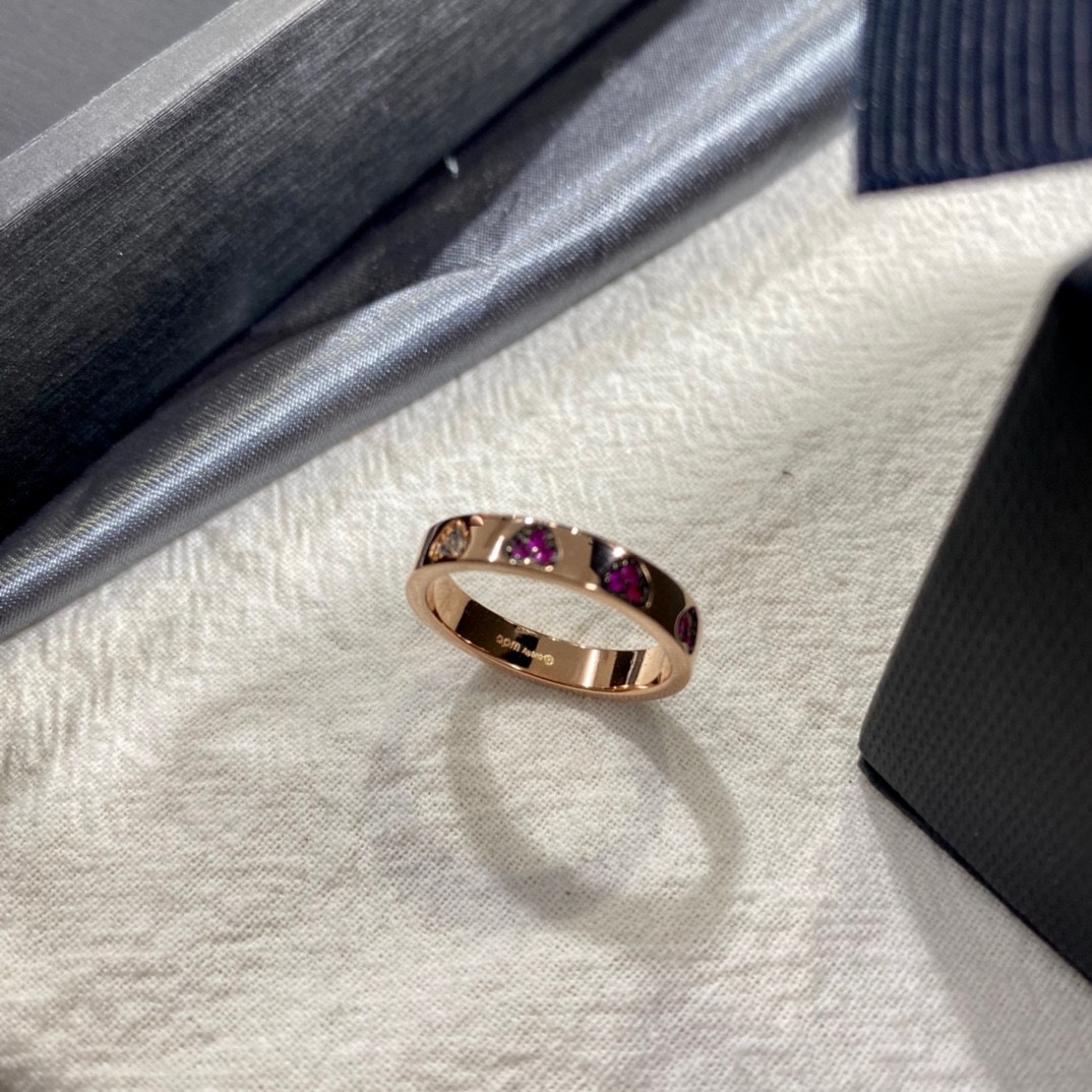 p275 APM Heart Ring roses with a fair and simple fashion front。 - 图片 4