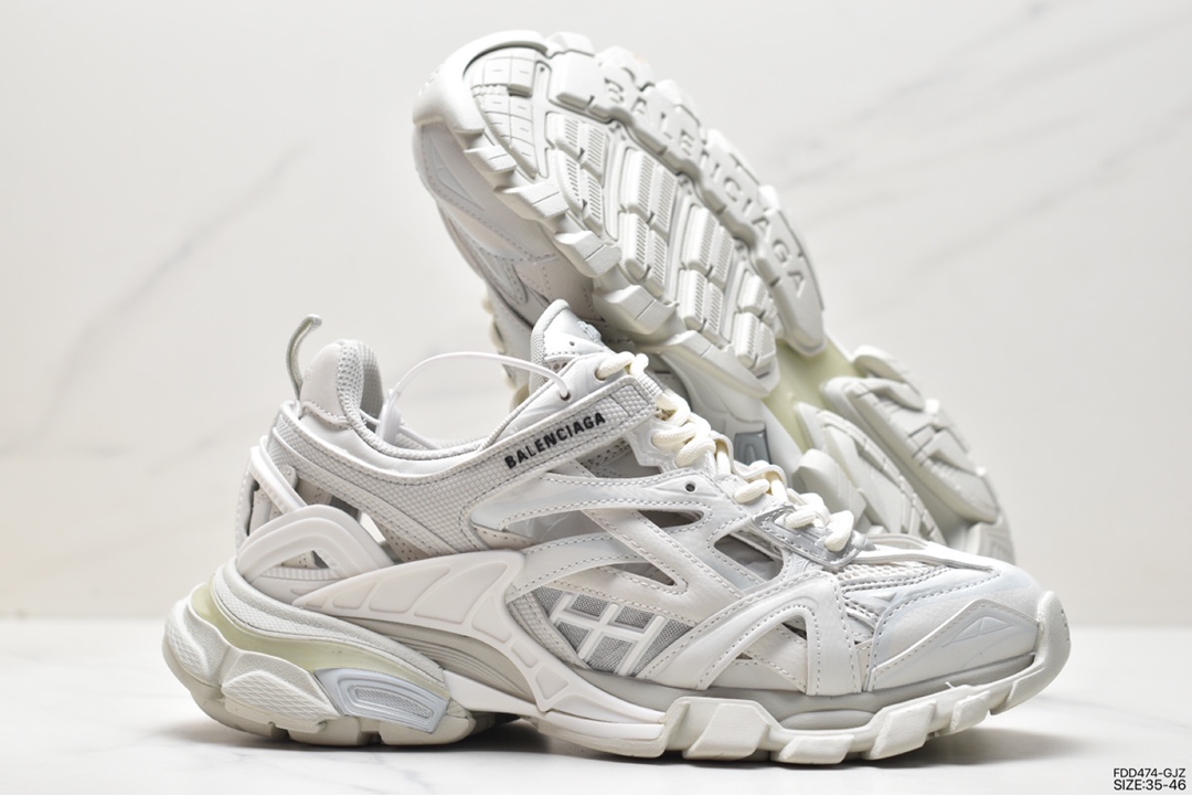 Balenciaga Track 2 Open Sneaker 4th generation retro dad shoes