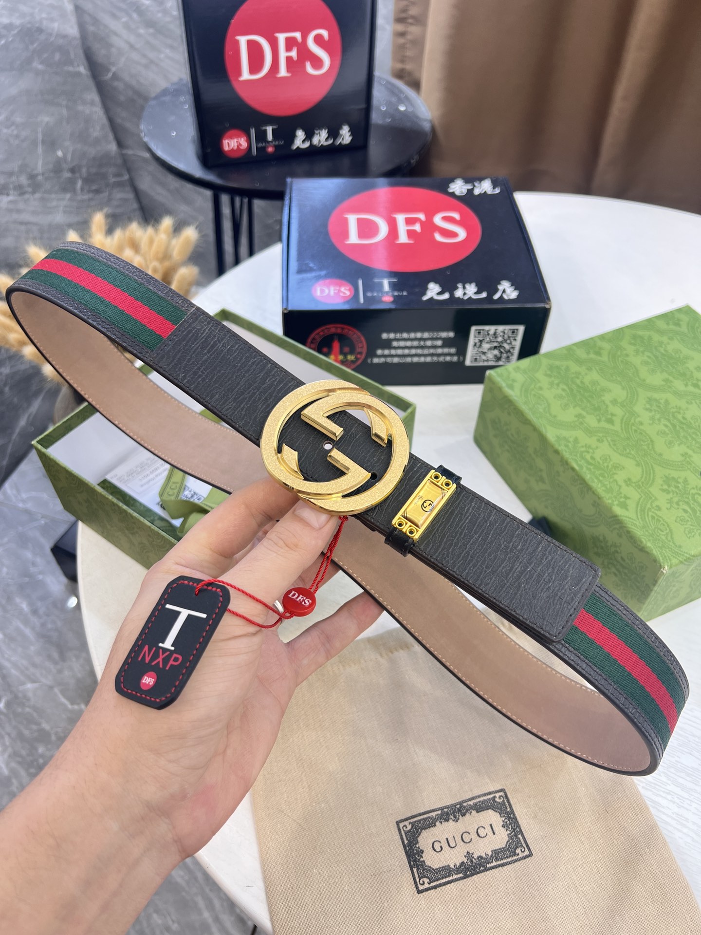 意大利进口正版红绿面料接皮工艺. 磨砂头层树膏低 秋冬正装男士甄选腰带