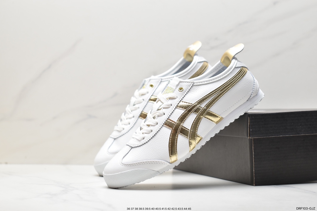 Nissan classic veteran-Onitsuka Tiger/Onitsuka Tiger Mexico 66 classic ink jogging shoes D508K-0193