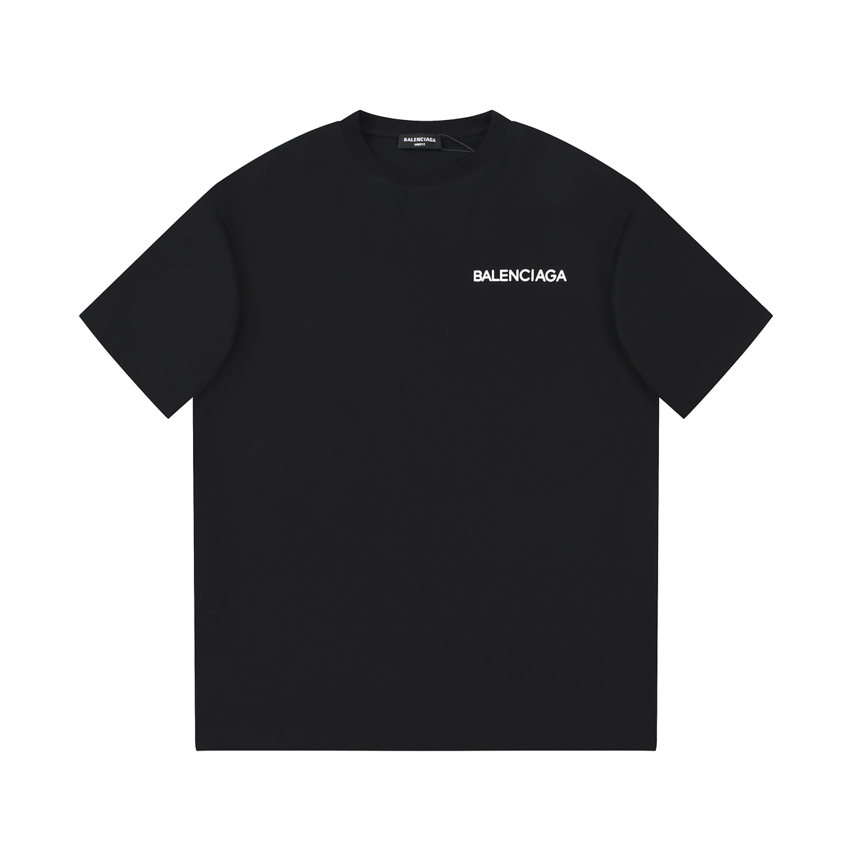 Balenciaga Clothing T-Shirt Black White Printing Cotton Spring/Summer Collection Short Sleeve