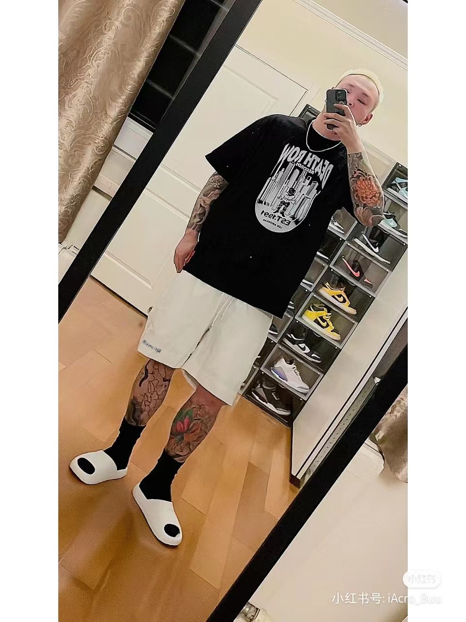 BALENCIAGA 巴黎世家 23ss 模糊字母短裤