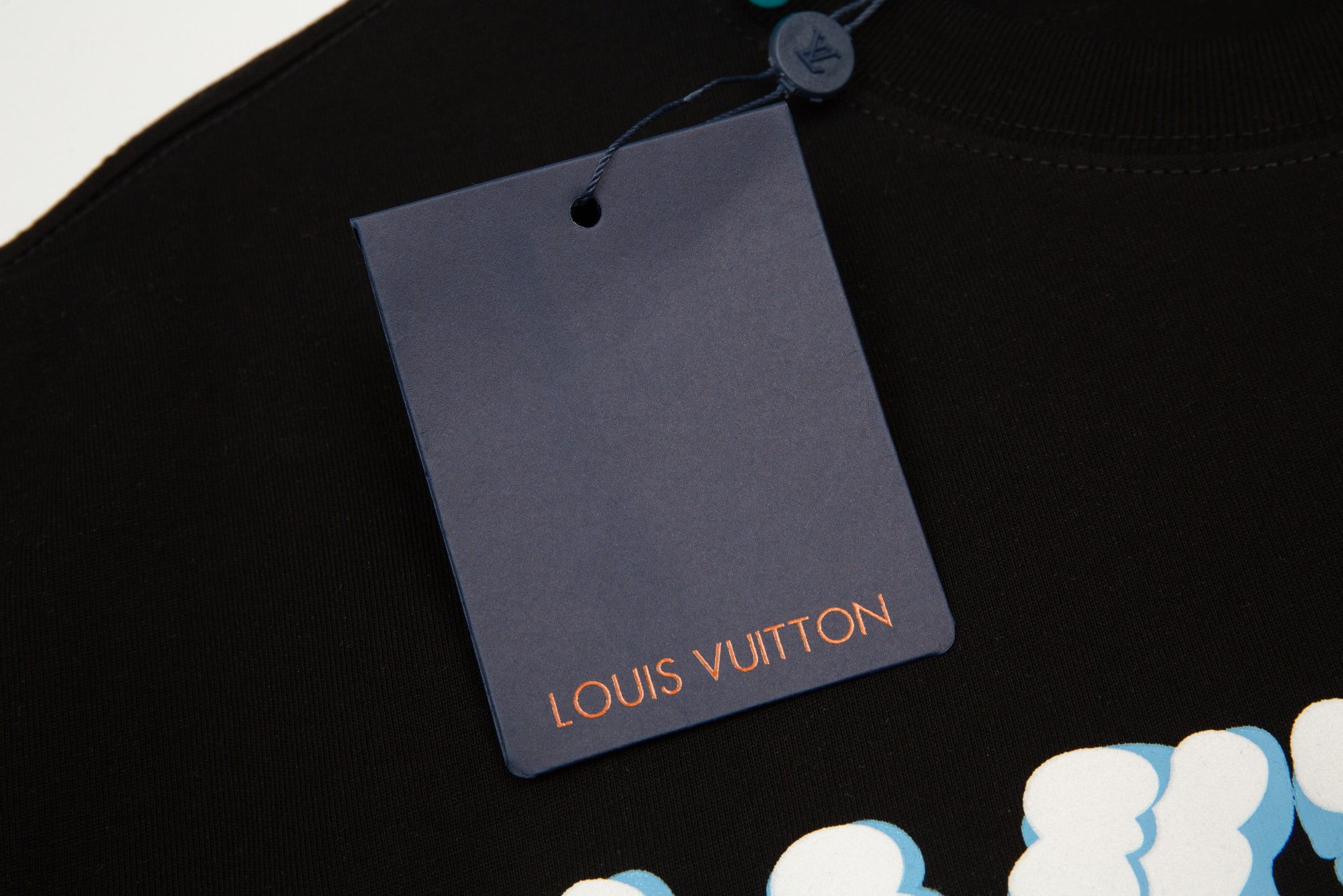 Louis Vuitton 路易威登23ss 蓝天白云发泡短袖