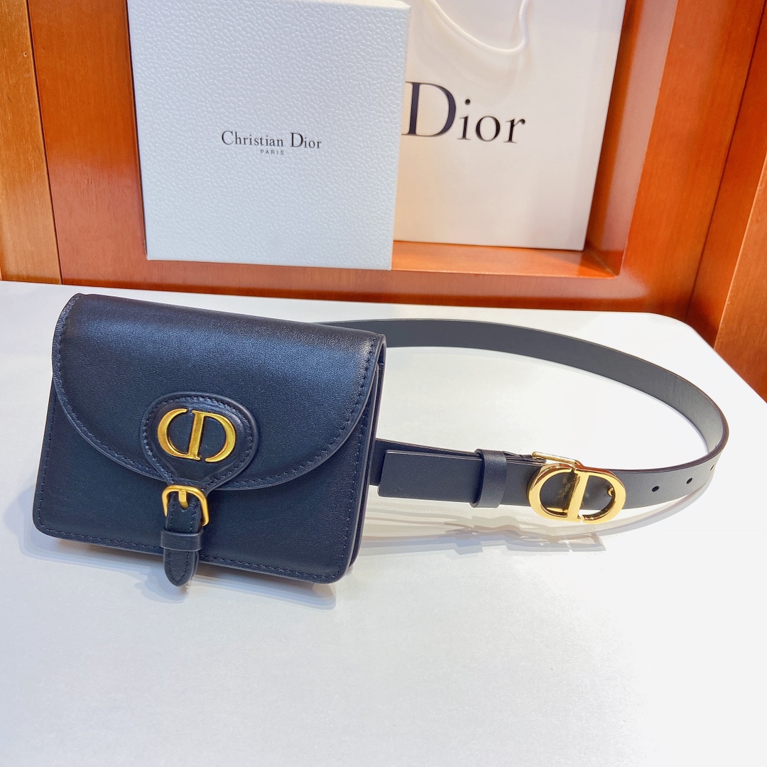 DIOR迪奥2.0Cm宽腰带以经典优