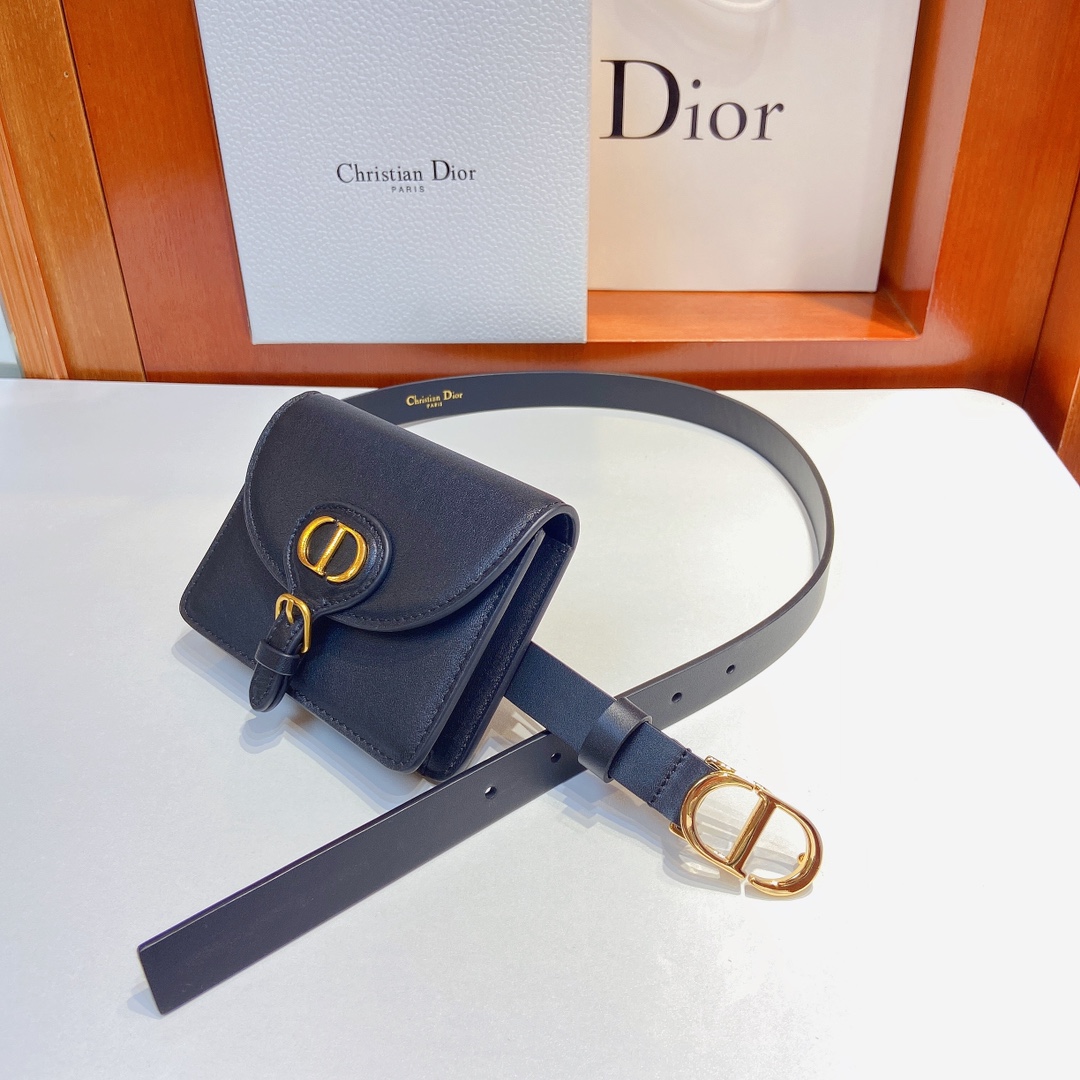 DIOR迪奥2.0Cm宽腰带以经典优