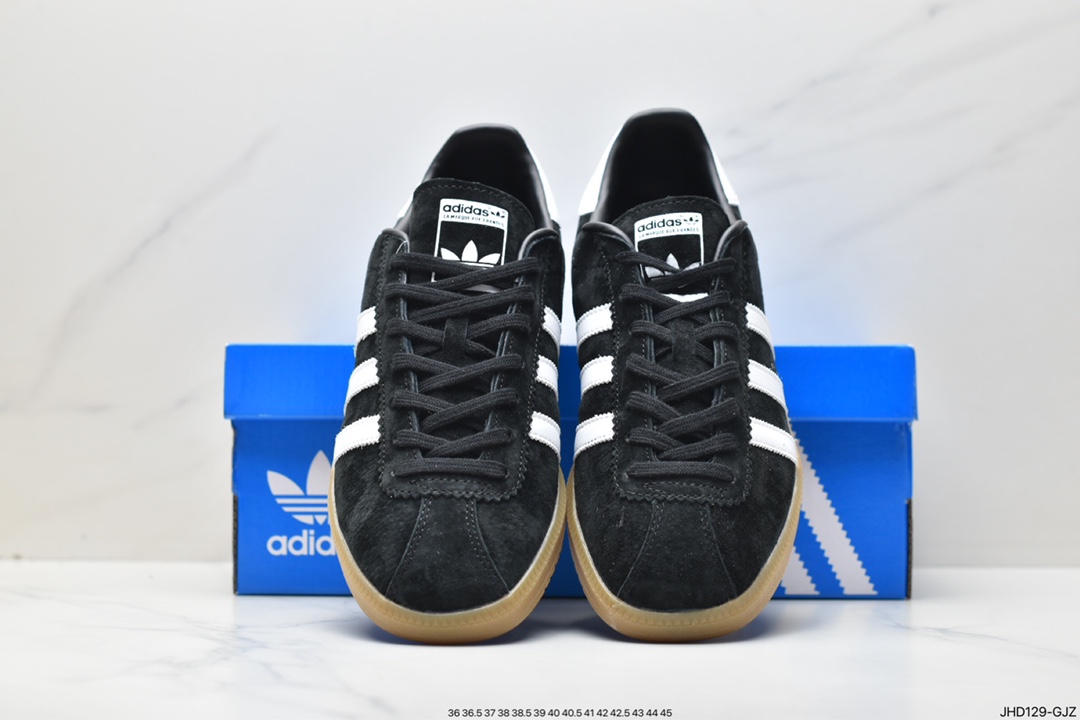 Clover Adidas BERMUDA pig leather retro sneakers series