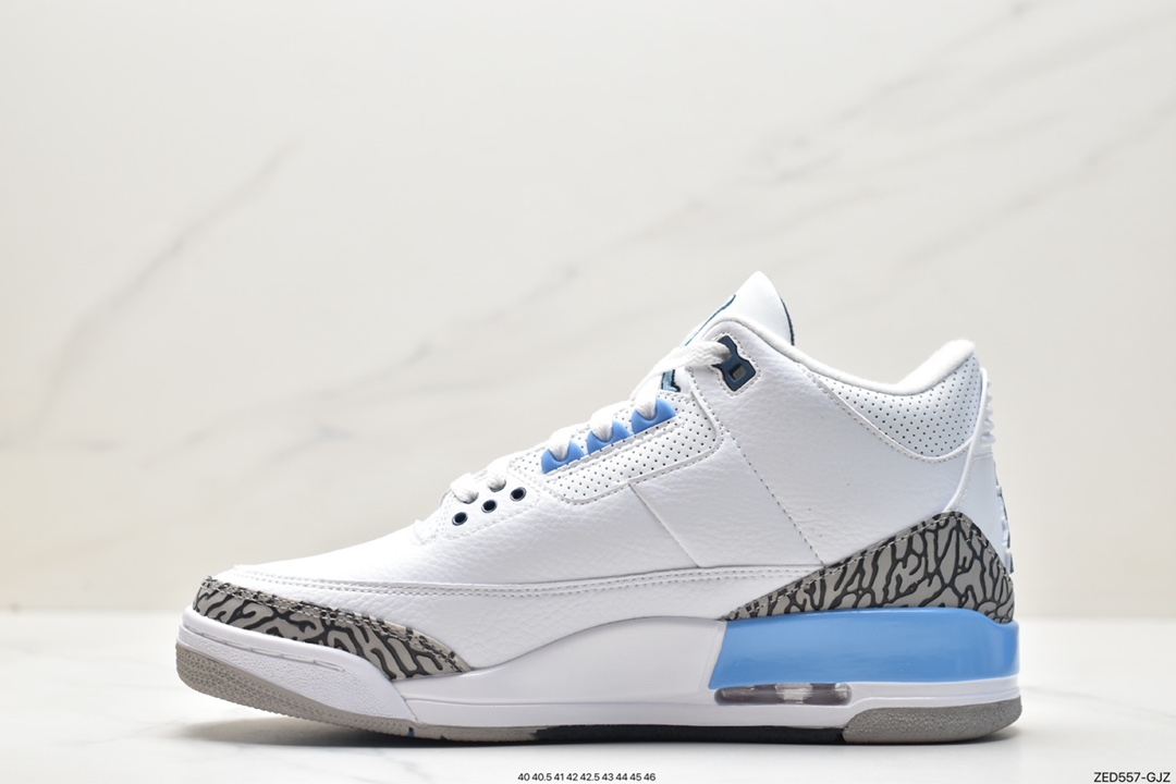 Air Jordan 3 Retro ”Hide and Sneak” white gray brown CT8532-104