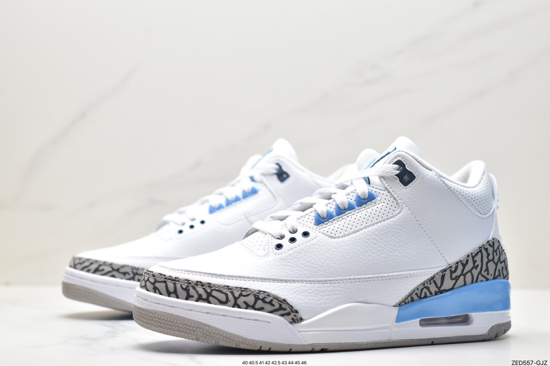 Air Jordan 3 Retro ”Hide and Sneak” white gray brown CT8532-104