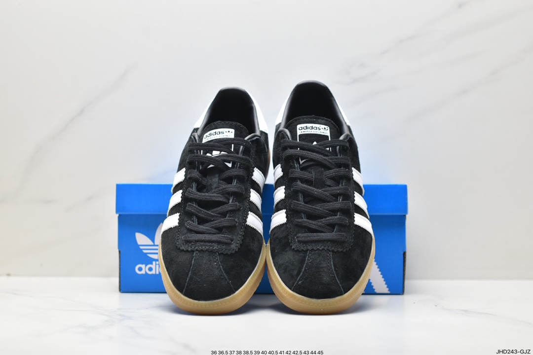 Clover Adidas BERMUDA pig leather retro sneakers series