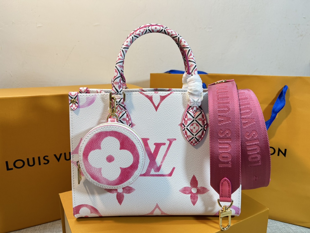 Louis Vuitton LV Onthego Bags Handbags Canvas M22976
