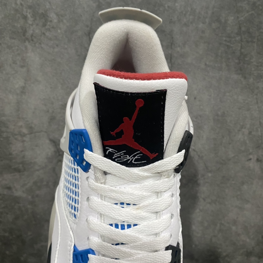 [Foreign trade pure original] Air Jordan AJ4 Retro white blue red mandarin duck CI1184-146