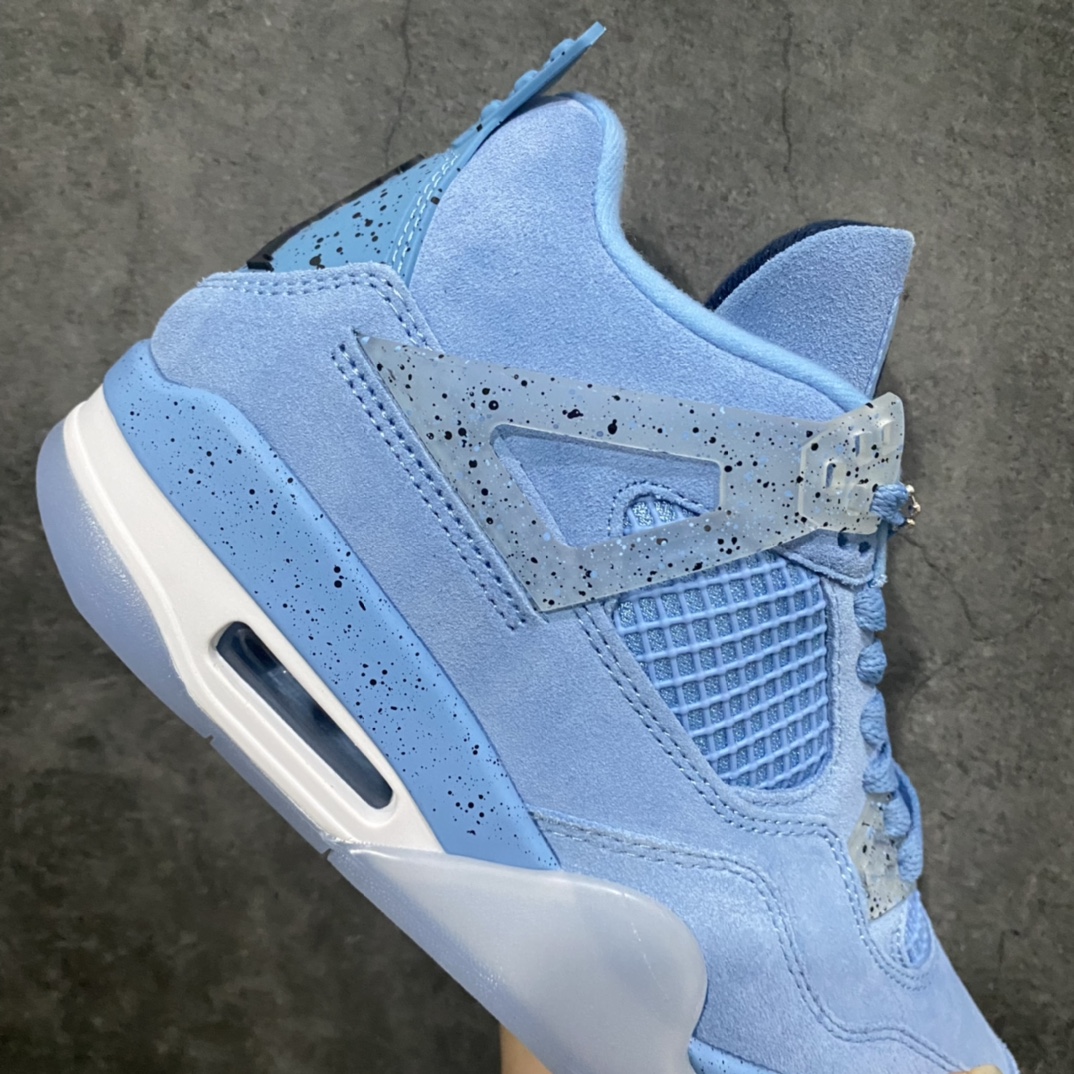 [Little Green x] Air Jordan AJ4 Joint University of Oregon Blue