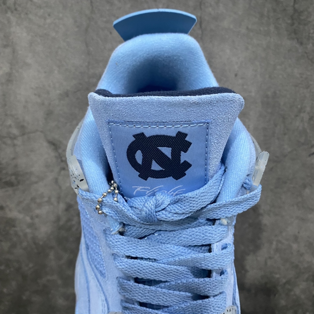 [Little Green x] Air Jordan AJ4 Joint University of Oregon Blue