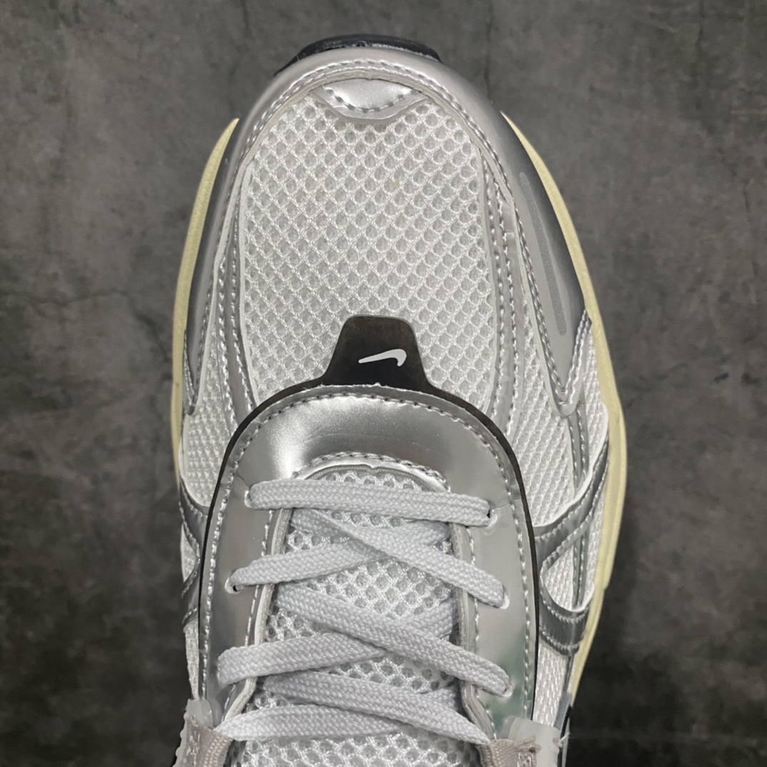 [Pure original] NIKE V2K Runtekk running shoes retro trend mesh breathable sports shoes gray silver FD0736-100