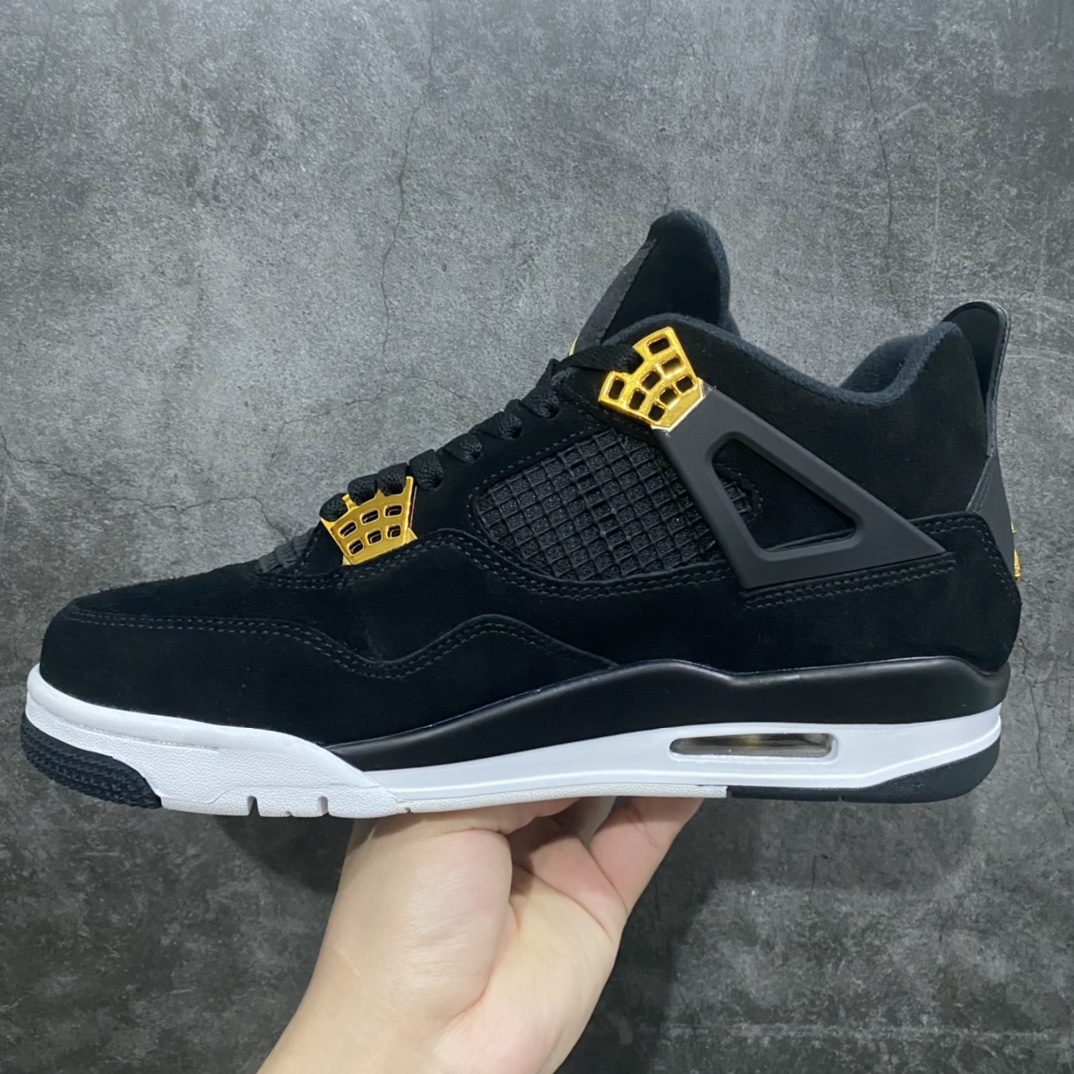 [Foreign trade pure original] Air Jordan AJ4 Retro black gold 308497-032