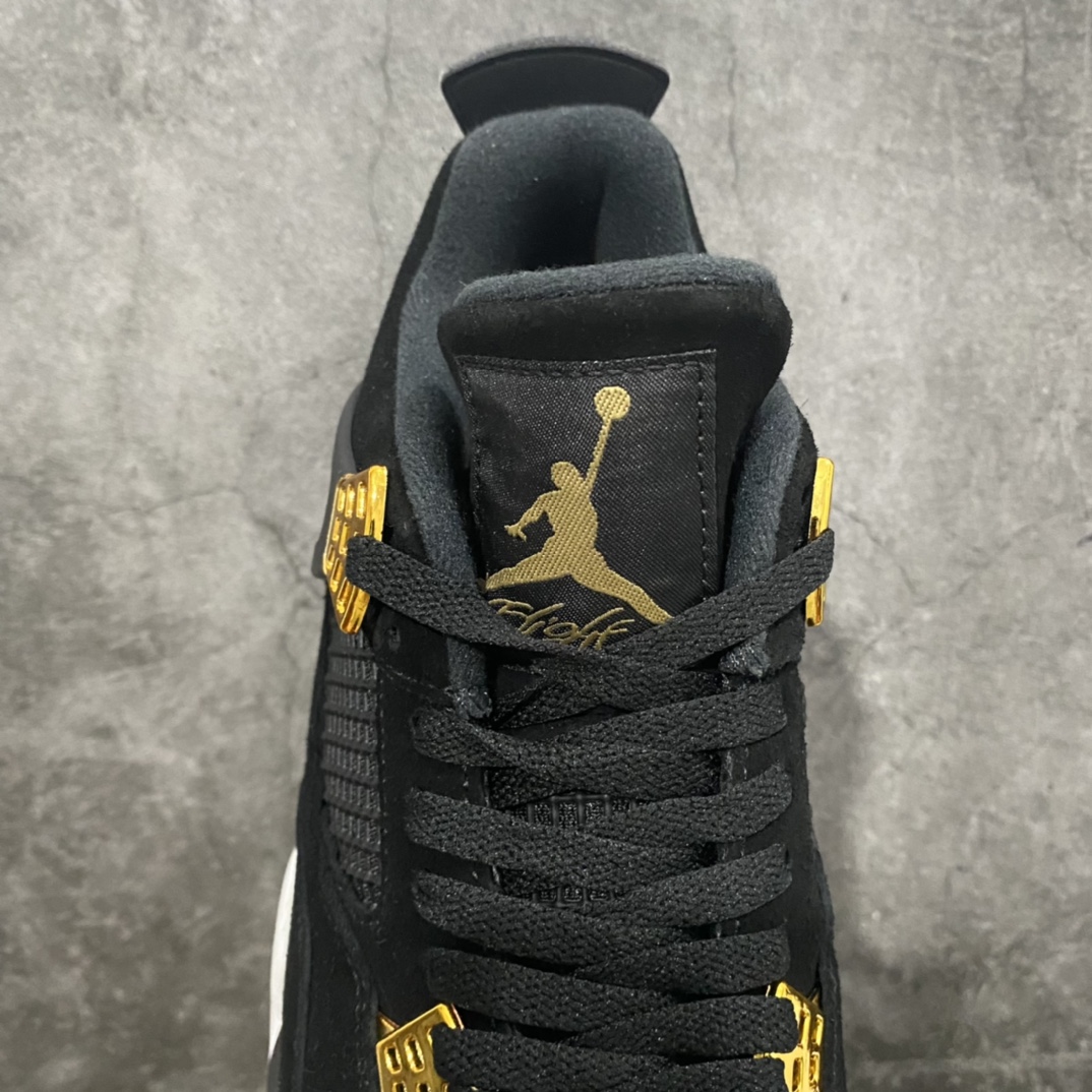 [Foreign trade pure original] Air Jordan AJ4 Retro black gold 308497-032