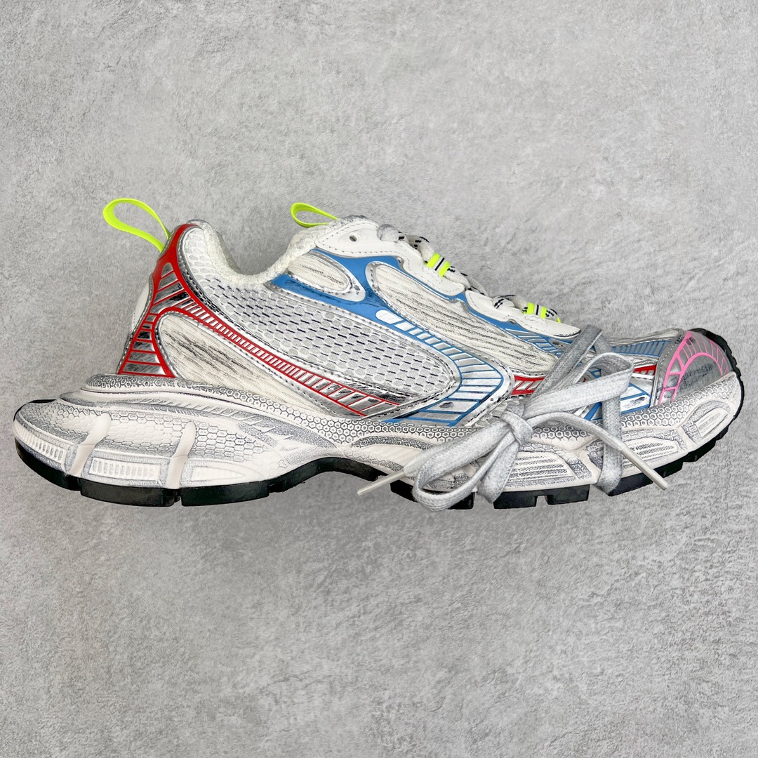 ＃TG福利特价 BALENCIAGA 3XL Sneakers 巴黎世家十代网布系带低帮走秀复古老爹鞋 配套套现全码福利开炸 长期补货价格一步到位 市场中端王者 欢迎对比 实力大厂成熟流水线出品 品控完美 免检产品 新配色陆续开发 全套原纸板楦头开发 完美版型 鞋头边缘和后帮徽标 鞋面和后跟凸印尺码 鞋舌 3XL 橡胶品牌标识和反光细节 鞋帮拉袢和鞋舌拉祥 配反光细节 备用鞋带在鞋履前侧 可在穿着前取下 便于不同造型搭配 注意运费超重 偏大一码 尺码：35 36 37 38 39 40 41 42 43 44 45 46-选品中心