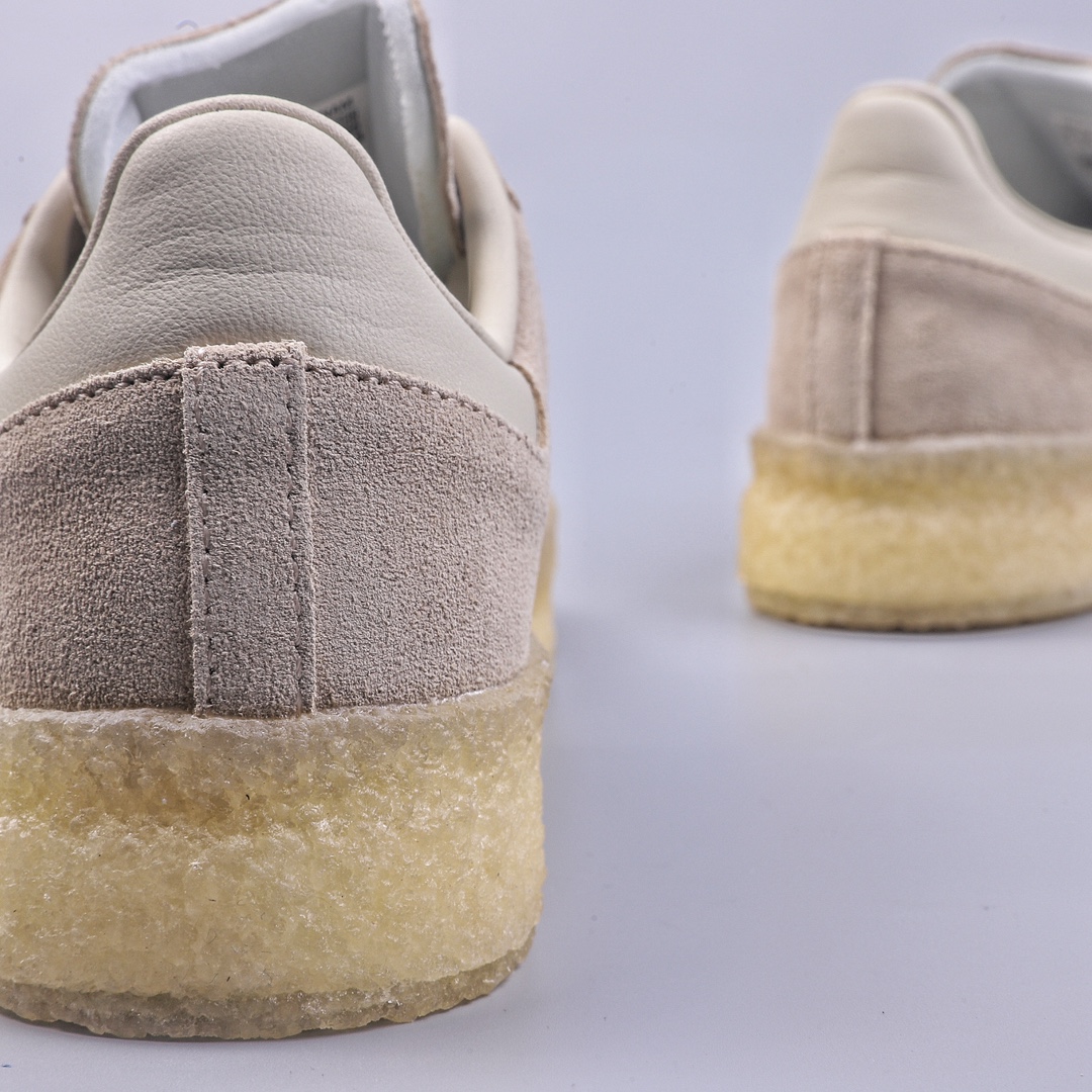 YH Kith x Clarks x Adidas Originals 8th Street Samba ”Chalk White” Samba ID7298