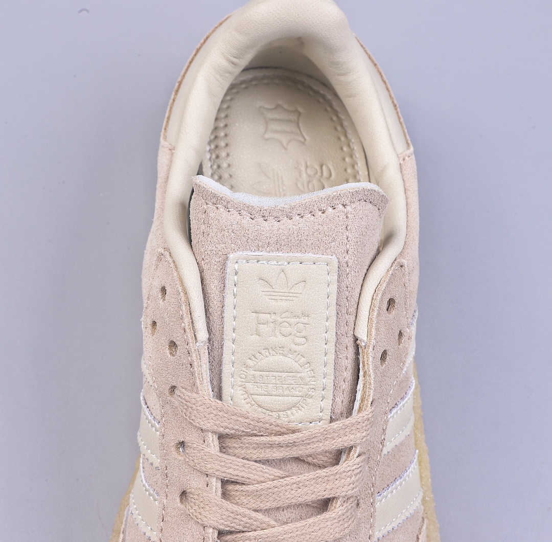 YH Kith x Clarks x Adidas Originals 8th Street Samba ”Chalk White” Samba ID7298