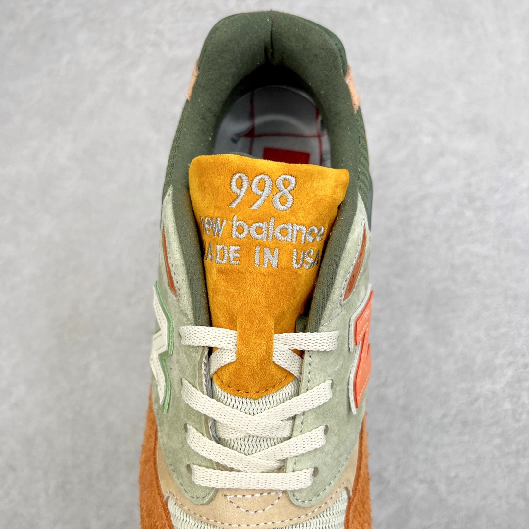 图片[5]-＃K版纯原 Ronnie Fieg x New Balance NB998 \\\”Broadacre City\\\” 复古低帮跑步鞋 U998KH1 白黄绿 KITH与Frank Lloyd Wright Foundation （弗兰克-劳埃德-赖特基金会）合作，打造了全新New Balance 998 – Broadacre City, 其灵感来自于著名建筑师Wright 对未来城市概念的建筑草图和模型。弗兰克_劳埃德-赖特基金会以这位有远见的建筑师名字命名，旨在通过与自然、艺术和彼此之间的联系，激发人们对建筑的发现和欣赏。Frank于上世纪30年代提出“广亩城”的概念，在他看来“广亩城”已经不是城市，而是一种新的生活方式，每家每户都有几亩地用来自给自足，然后通过汽车等交通工具来完成日常运转，这种新的城市概念会着力于解决社会资源的不平等，构筑出一个社会资源平衡的理想乌托邦。受此前瞻性的概念启发，Ronnie Fieg 以鲜明的撞色对应城市模型，打造全新New Balance 998鞋型，糅合多元艺术设计理念，将广亩城重现经典之作之上。鞋身以质感麂皮拼接加持，采用了经典的网状鞋面，为鞋款增加了不同的质感，麂皮部分采用撞色设计，米白、暖杏和橄榄绿等复古色调叠加呈现，这些颜色都来自于Frank的末来城市概念“广亩城”的建筑草图和模型，以此致敬传奇大师。 尺码：36 37 37.5 38 38.5 39.5 40 40.5 41.5 42 42.5 43 44 44.5 45-选品中心