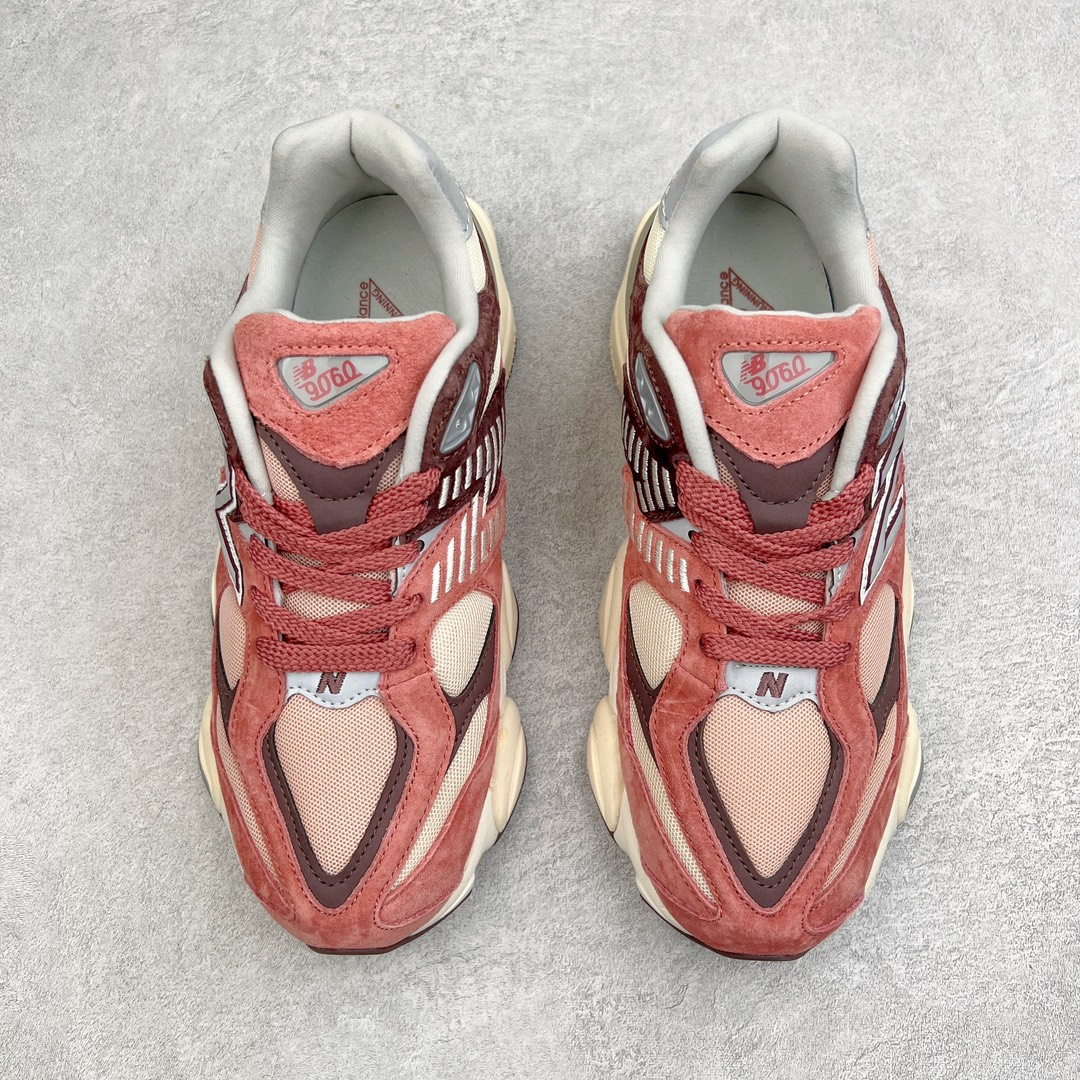 图片[2]-＃纯原特价福利 New Balance NB9060系列 新百伦绒面革网布经典百搭防滑耐磨透气低帮生活休闲鞋 全套原楦原纸板原厂数据开发 进口三明治网面 原装进口翻毛皮料正确绒感卡色 正确中底拉帮中底网布细节 原厂标裁 带紫光防伪 定制后跟透明水晶模块 冲裁组合 大底贴合程度胶水上色把控完美 整洁度挑战全网艺术家 多道序QC把关品质完善 匠心打造 耗时两个月开发完成 工艺极其复杂难度可想而知 新开独立私模大底 全网唯一正确六层组合大底 高端零售专供产物 尺码：36 37 37.5 38 38.5 39 40 40.5 41 42 42.5 43 44 45 46.5-选品中心