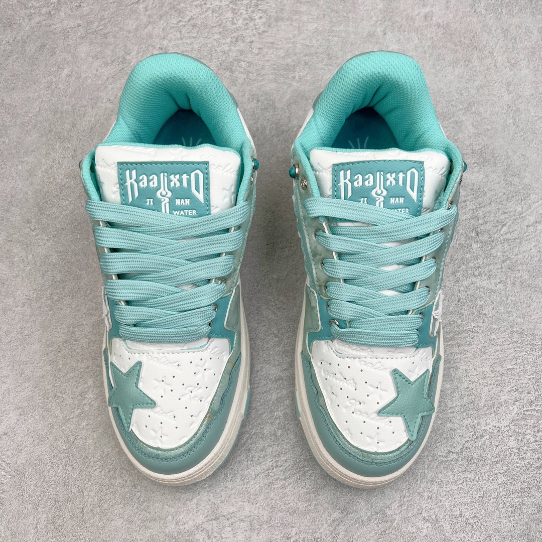 图片[2]-＃福利特价 KAALIXTO Retro Vintage 星星潮流休闲防滑耐磨低帮板鞋 此款鞋使用牛仔作为主要的鞋面材质 结实耐磨 鞋舌设计特有印花皮牌作为搭配充分凸显牛仔的特性 整体鞋款采用牛仔面料随意角度拼接的呈现方法 打破消费者原有对鞋子的刻板印象 让人耳目一新 织麦标在彰品品牌属性的同时更具牛仔的代表性元素 并采用加厚内里 穿着舒适透气 鞋底做旧氧化 尺码：36 37 38 39 40 41 42 43 44 45-选品中心