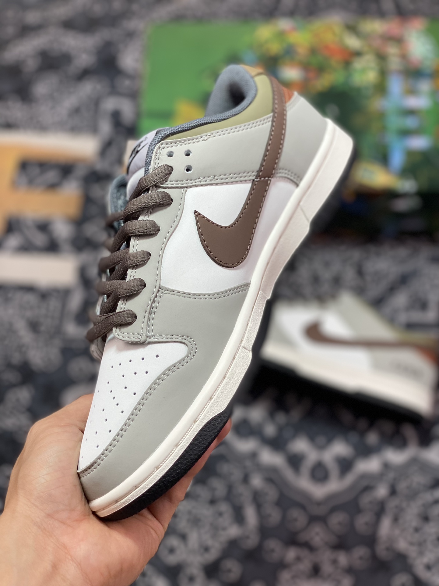 280 Otomo Katsuhiro x Nike SB Dunk Low”Steamboy OST”扣篮系列板鞋“磨砂灰白深棕大友克洋”DD0302-657