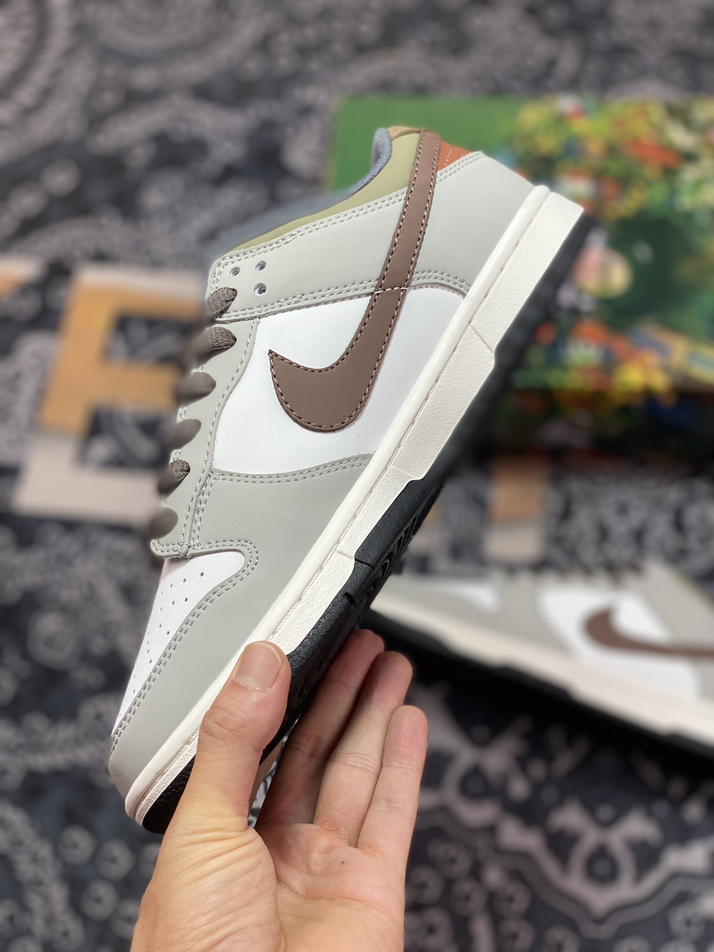 280 Otomo Katsuhiro x Nike SB Dunk Low”Steamboy OST”扣篮系列板鞋“磨砂灰白深棕大友克洋”DD0302-657