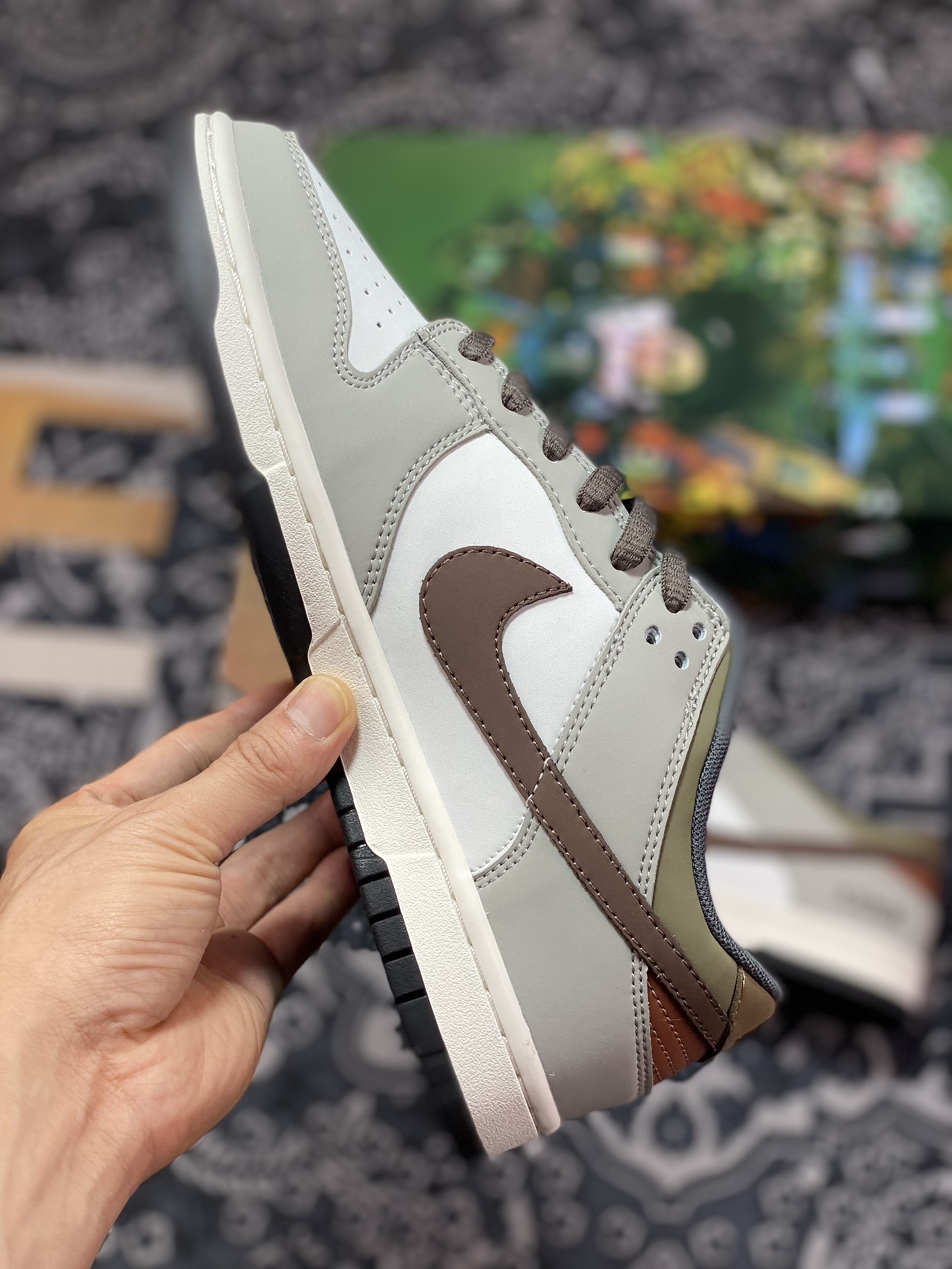 280 Otomo Katsuhiro x Nike SB Dunk Low”Steamboy OST”扣篮系列板鞋“磨砂灰白深棕大友克洋”DD0302-657