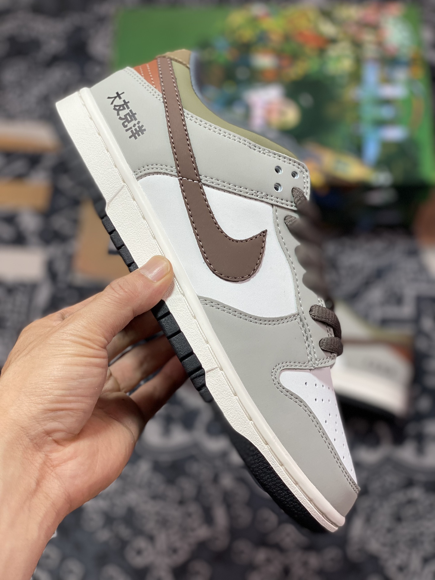 280 Otomo Katsuhiro x Nike SB Dunk Low”Steamboy OST”扣篮系列板鞋“磨砂灰白深棕大友克洋”DD0302-657