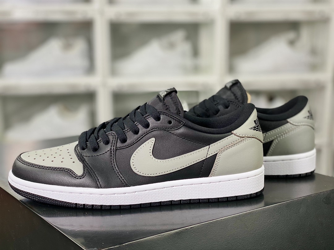 Air Jordan 1 Retro Low OG ”Shadow” AJ1 Jordan generation low-top basketball shoes ”OG gray black shadow” 705329-003