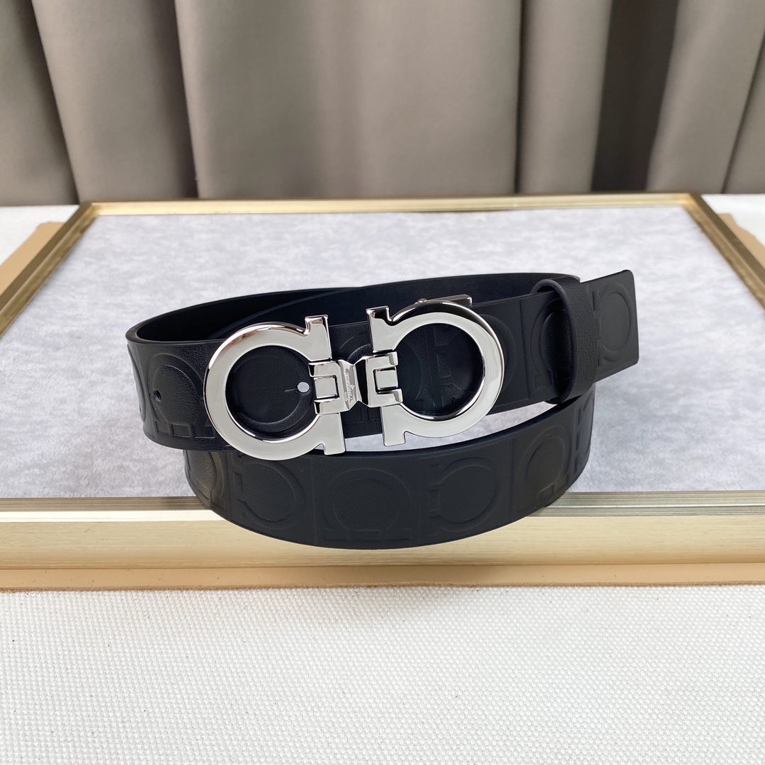 男士费拉柔软细腻百搭大方宽3.5CM