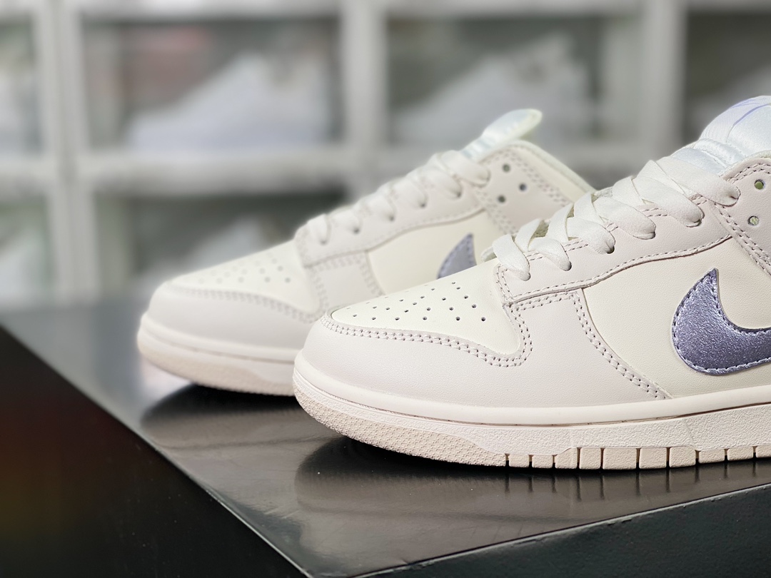 Nike Wmns SB Dunk Low GS ”Sail/Oxygen Purple” dunk rebound shoes ”off-white starry sky purple” DX5930-100