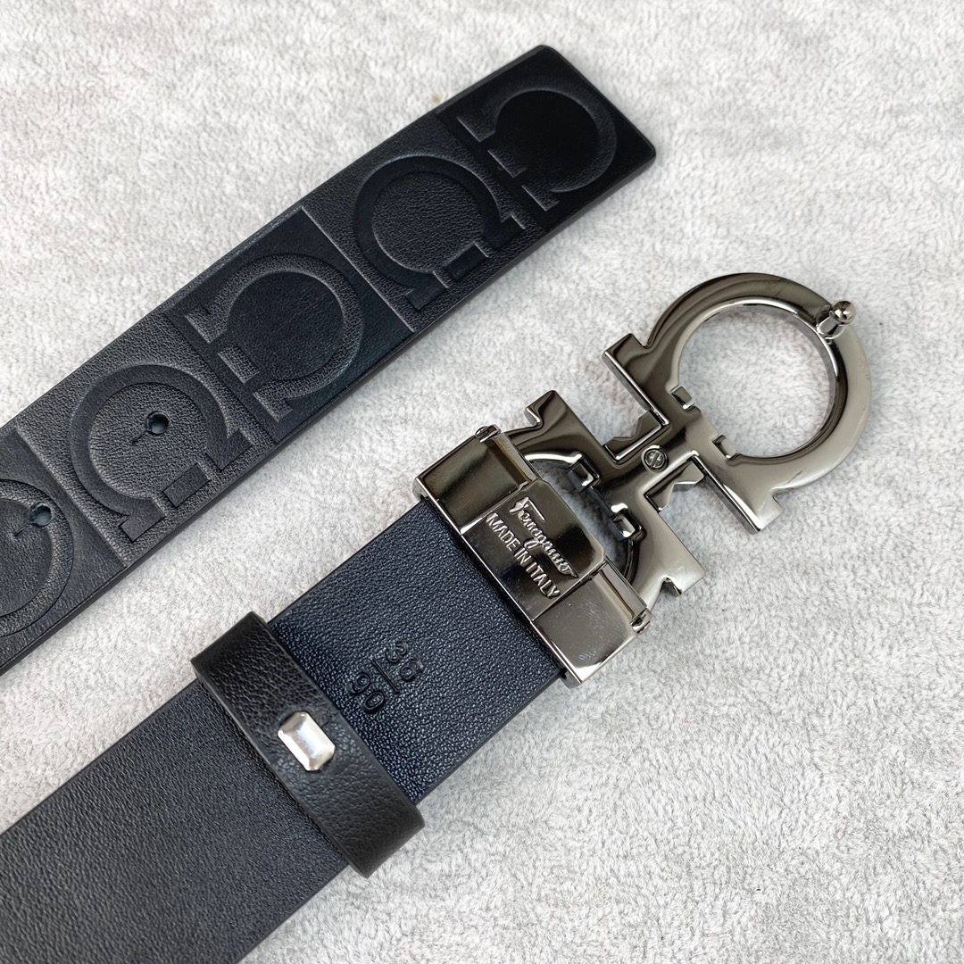 男士费拉柔软细腻百搭大方宽3.5CM