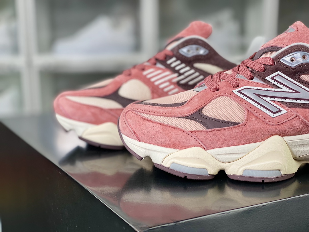 New Balance 9060 ”Cherry Blossom Mineral Red” series running shoes ”Cherry Blossom Mineral Red” U9060TRU