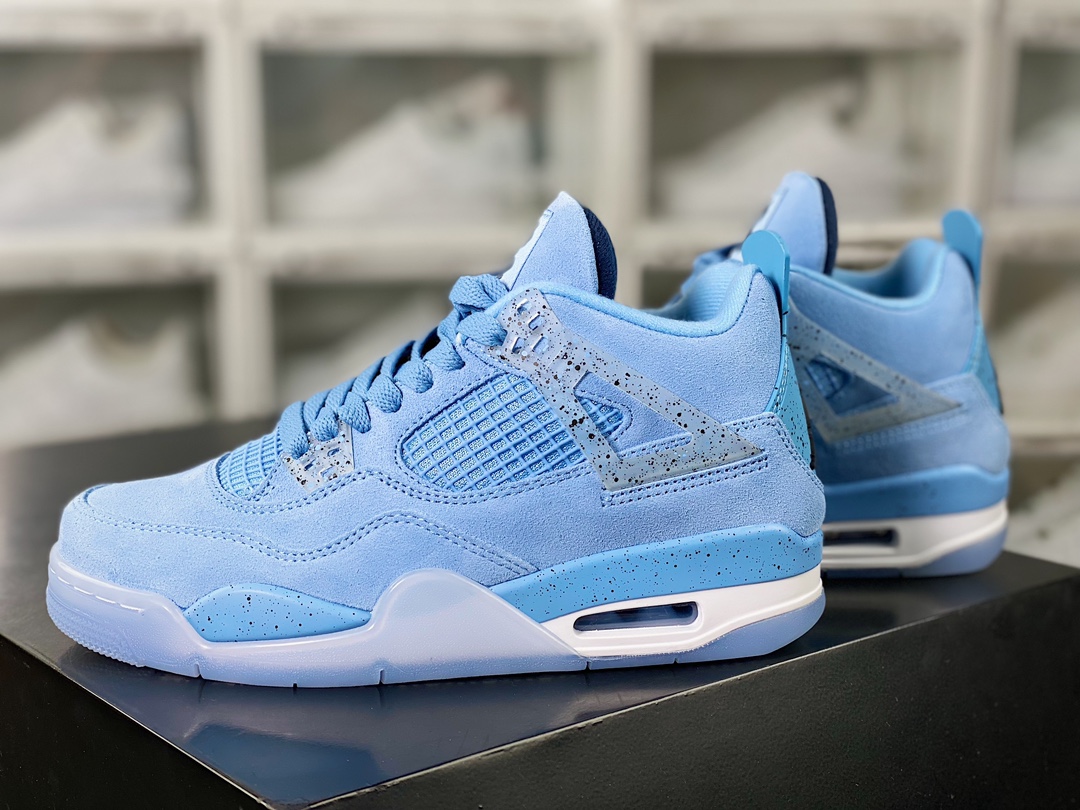 Air Jordan 4 Retro PE ”NCAA PE - UNC” AJ4 generation mid-top retro casual sports culture basketball shoes AJ4-904284