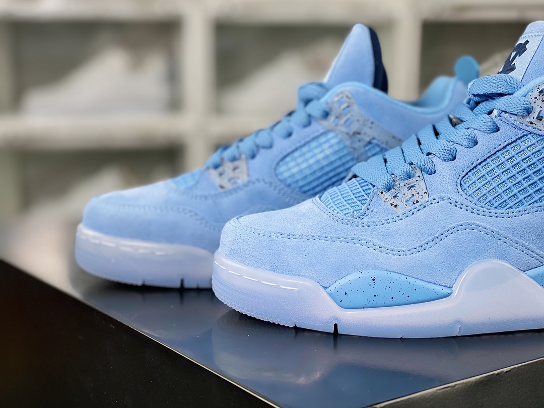 Air Jordan 4 Retro PE ”NCAA PE - UNC” AJ4 generation mid-top retro casual sports culture basketball shoes AJ4-904284