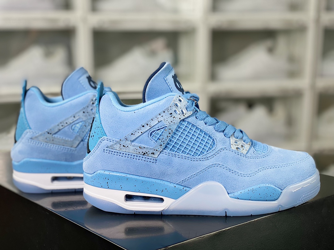 Air Jordan 4 Retro PE ”NCAA PE - UNC” AJ4 generation mid-top retro casual sports culture basketball shoes AJ4-904284