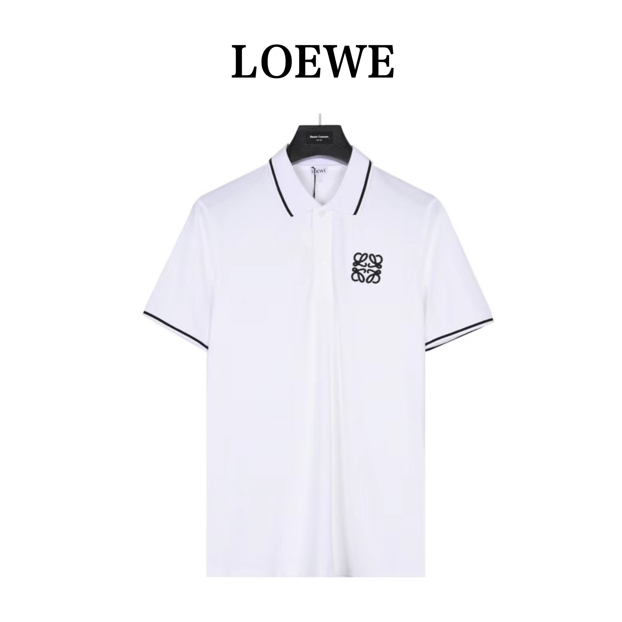 LOEWE/罗意威 胸口刺绣LOGO短袖POLO衫