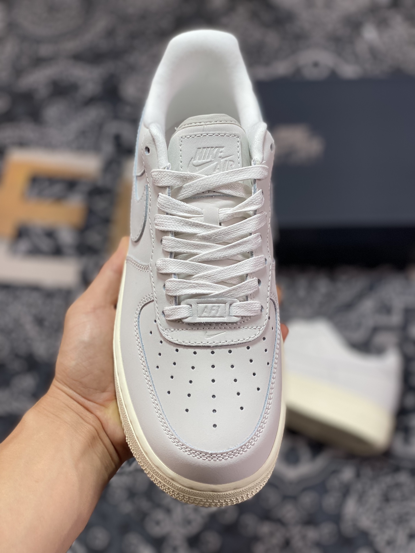 200 Nike Air Force 1’07 Low PRM”Summit White”空军一号经典低帮板鞋“云峰白米黄底”DR9503-100