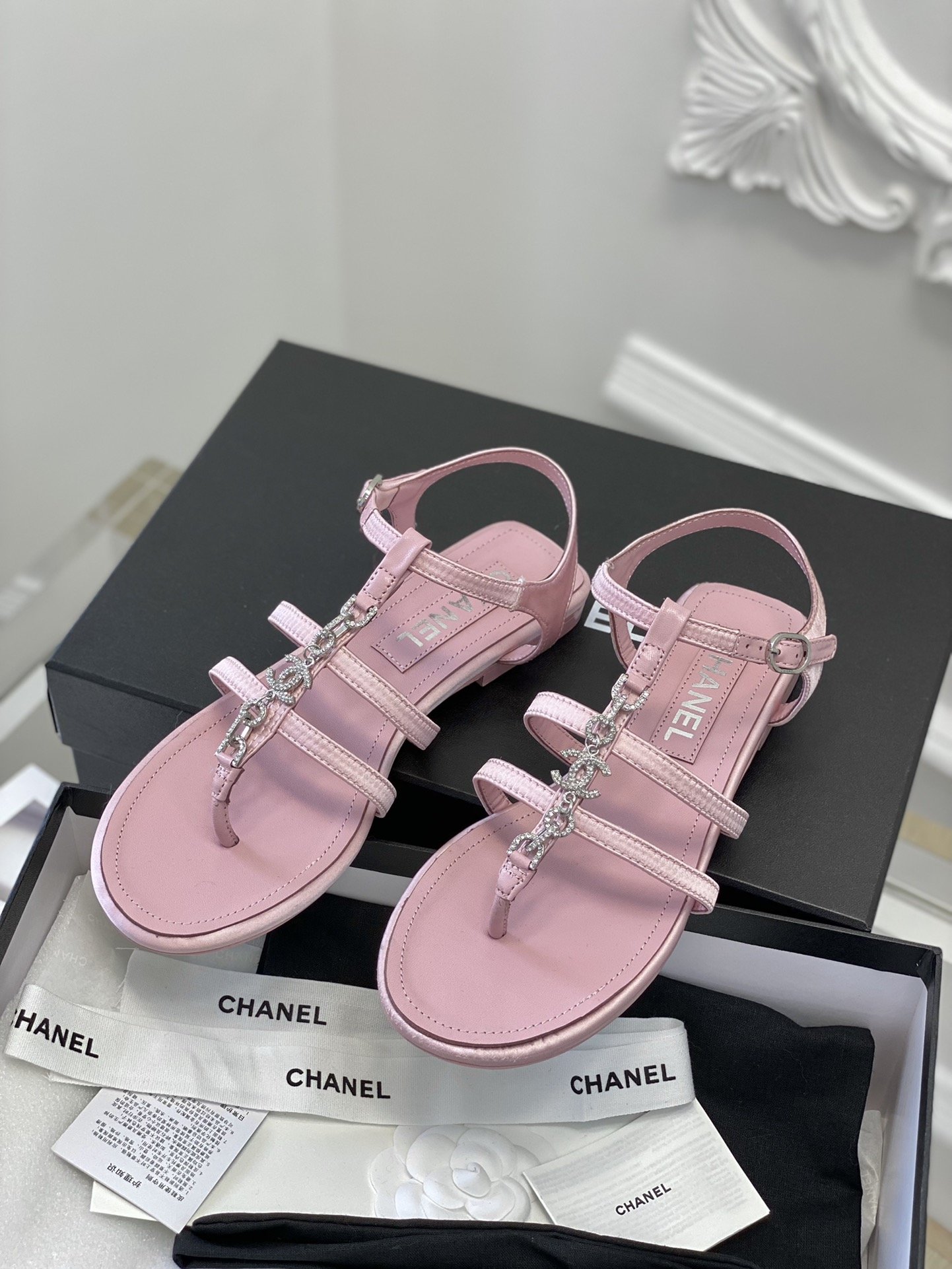 Chanel23专柜新款主推系列凉鞋