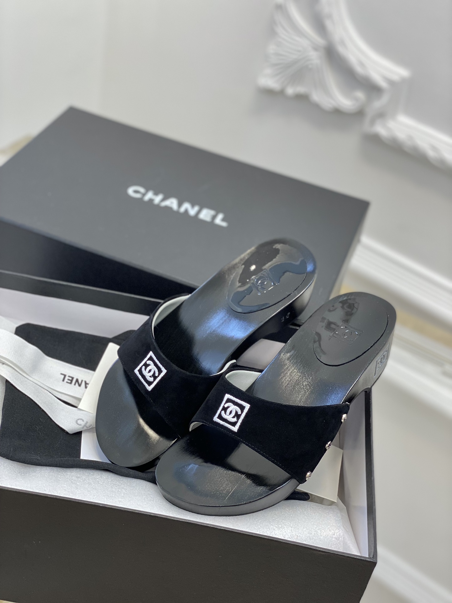 ChanelVintage中古木屐拖