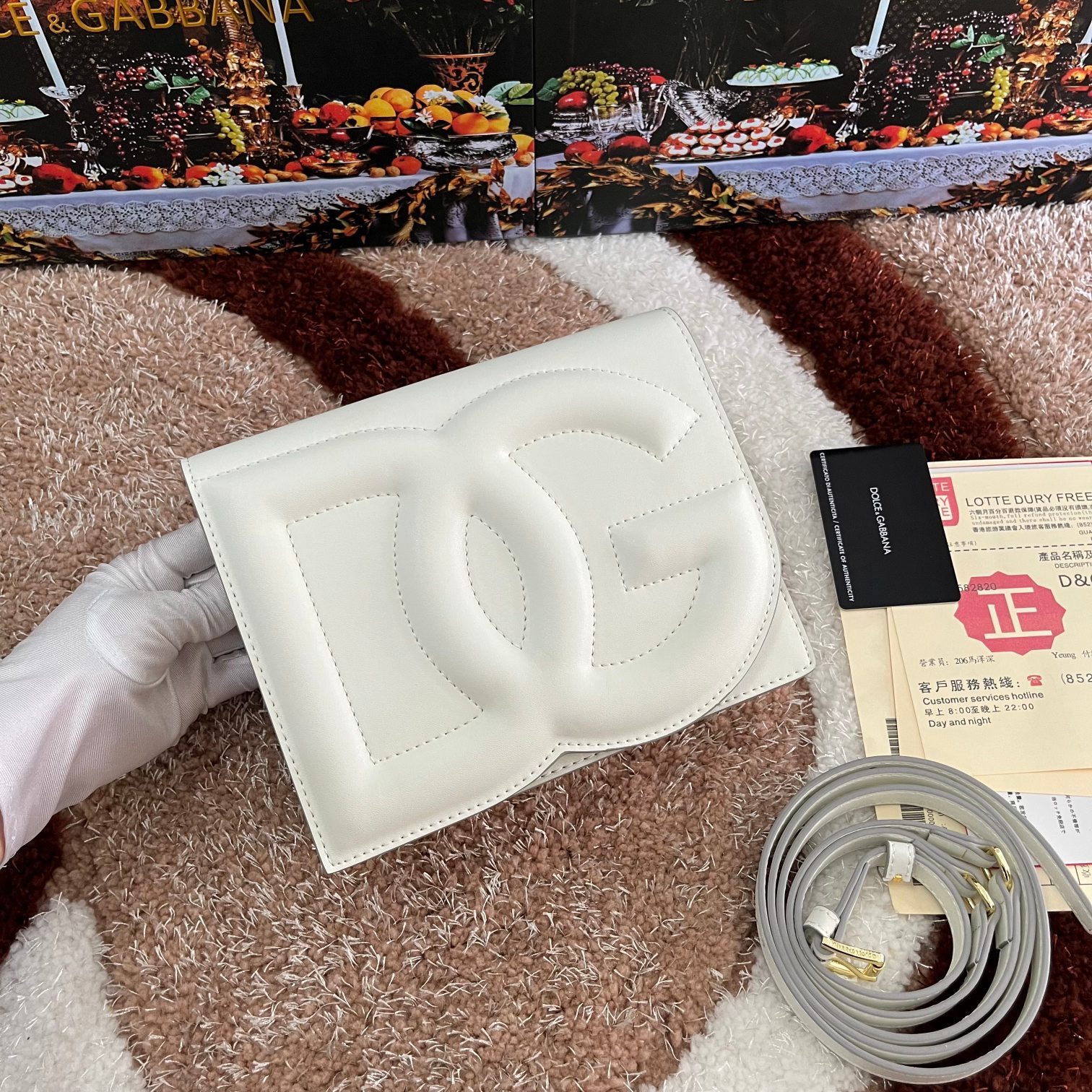 Dolce&Gabbana杜嘉班纳款号5515顶级原单细腻手工制造采用进口牛皮包身顶部纯手工油边点缀立身