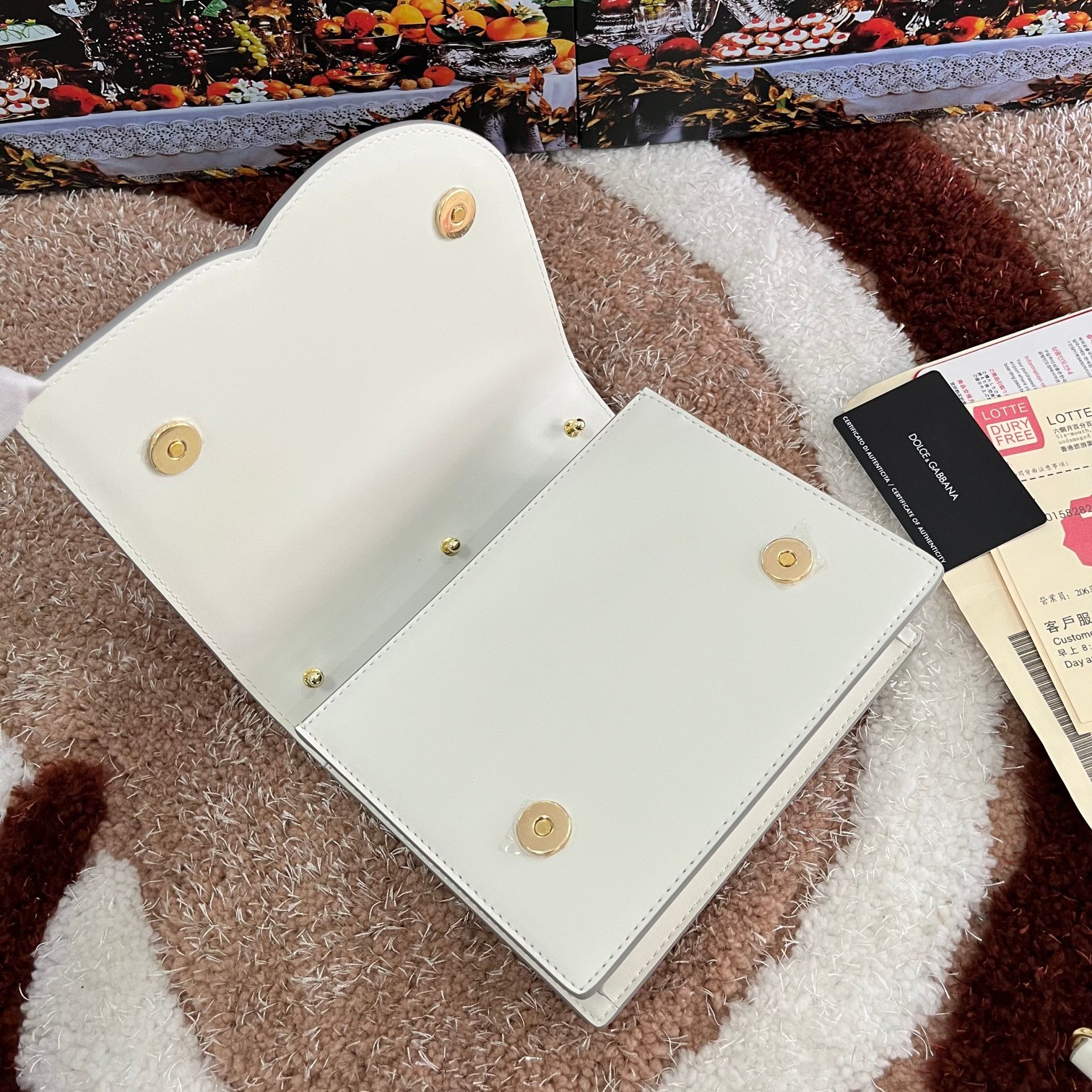 Dolce&Gabbana杜嘉班纳款号5515顶级原单细腻手工制造采用进口牛皮包身顶部纯手工油边点缀立身
