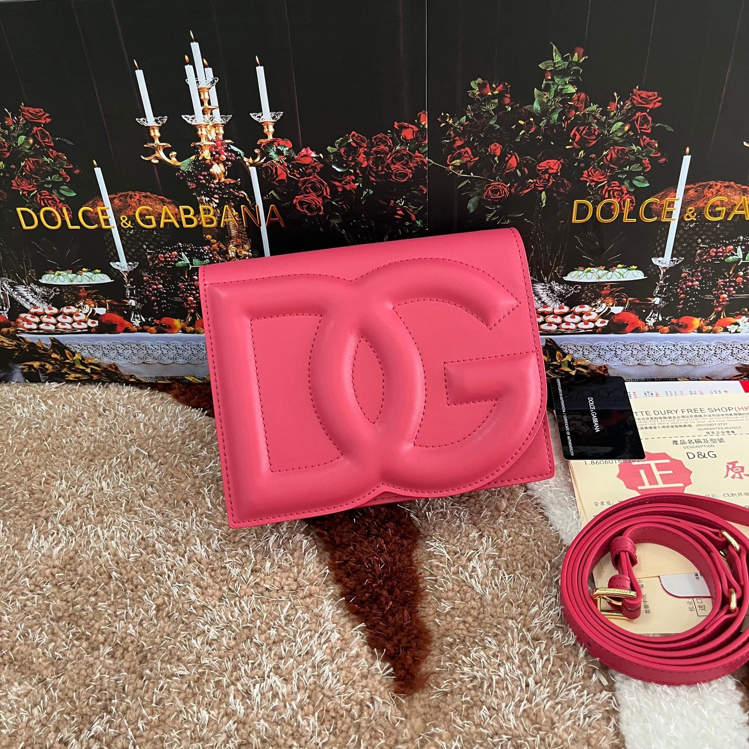 Dolce&Gabbana杜嘉班纳款号5515顶级原单细腻手工制造采用进口牛皮包身顶部纯手工油边点缀立身