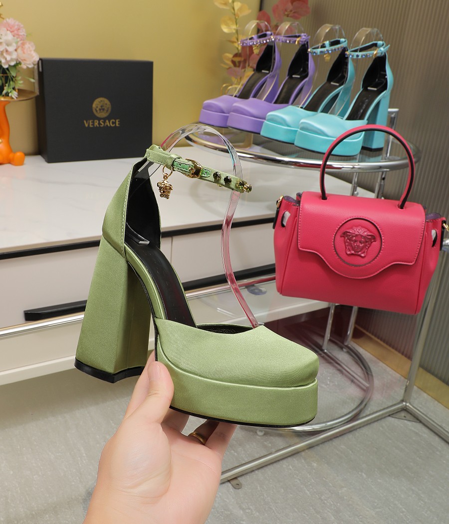 Precio de fábrica: suela de goma m, suela de cuero 295m. Yardage: 34-42 Versace nuevos zapatos de ta