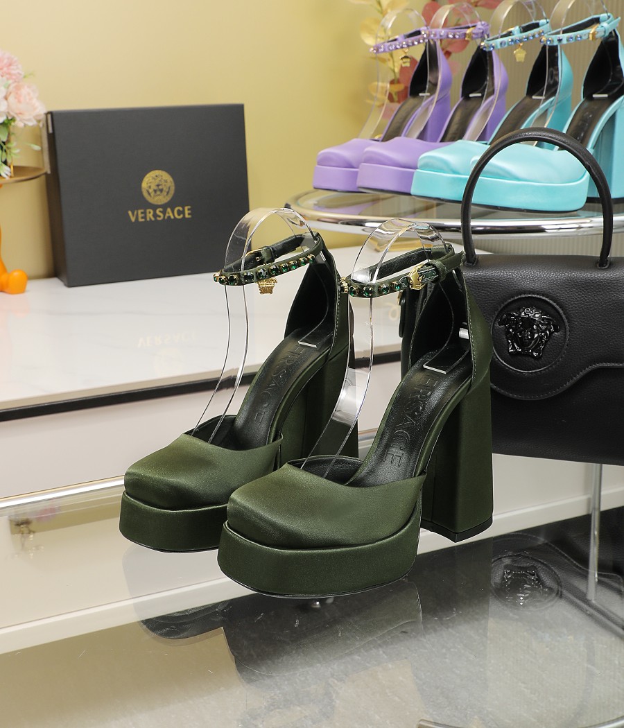 Precio de fábrica: suela de goma m, suela de cuero 295m. Yardage: 34-42 Versace nuevos zapatos de ta