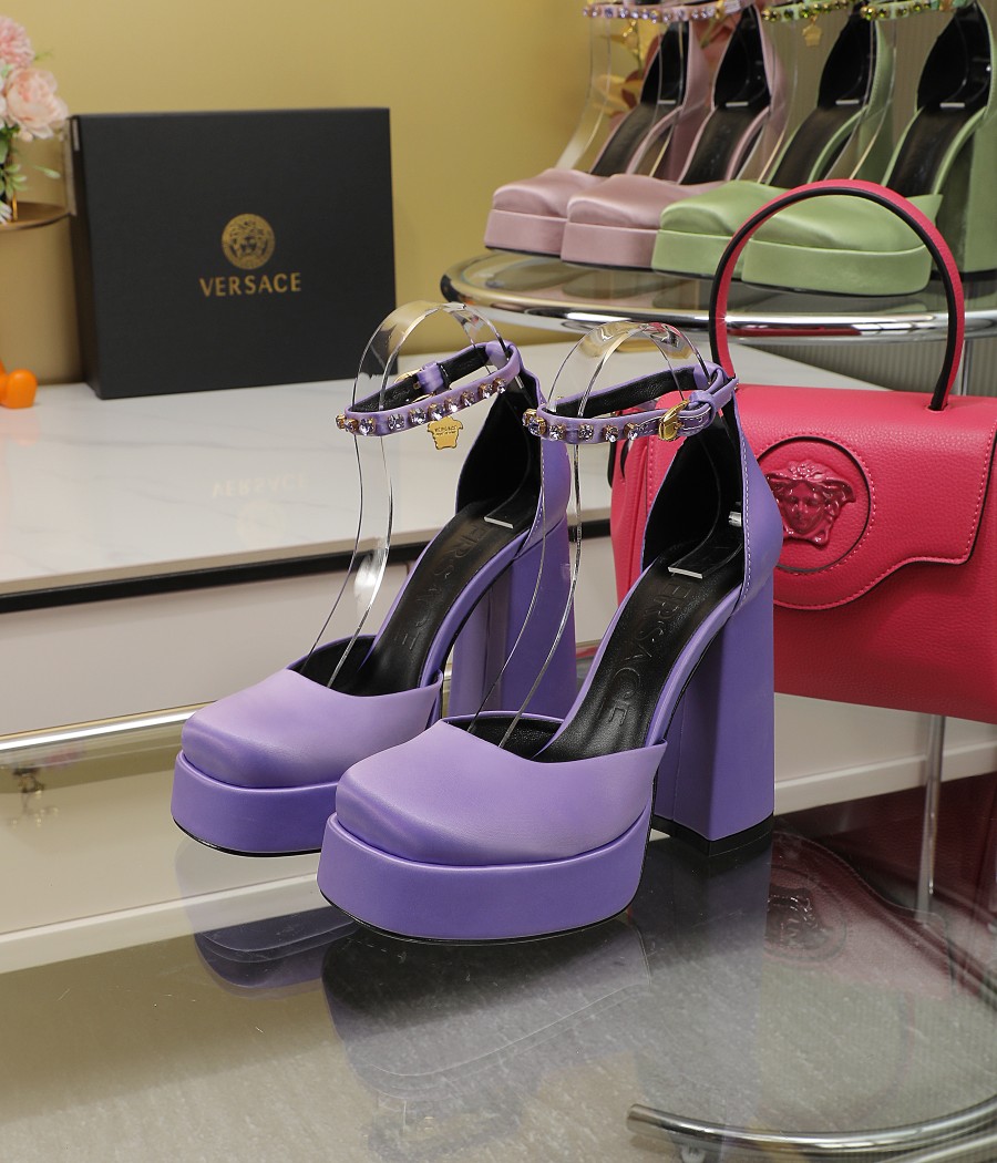 Precio de fábrica: suela de goma m, suela de cuero 295m. Yardage: 34-42 Versace nuevos zapatos de ta