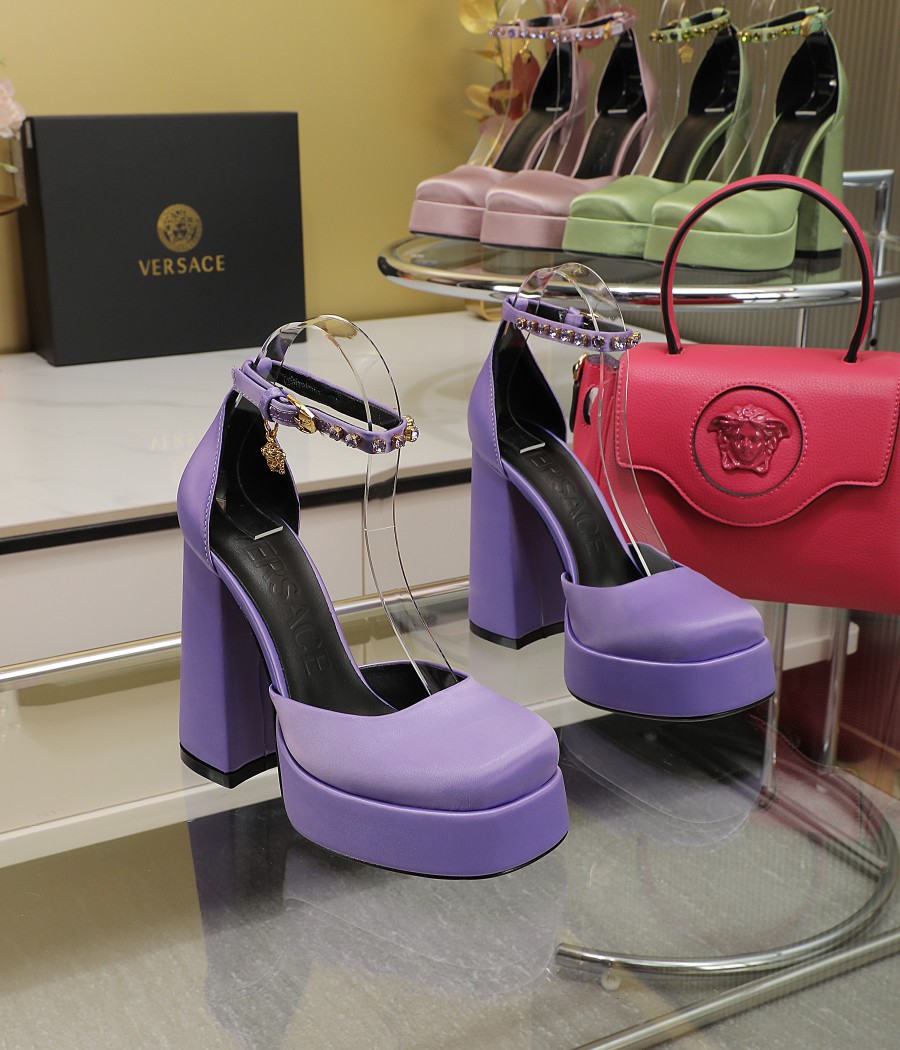 Precio de fábrica: suela de goma m, suela de cuero 295m. Yardage: 34-42 Versace nuevos zapatos de ta